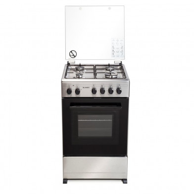 Cocina Combinada James C 555 TKS Inoxidable 4 Hornallas