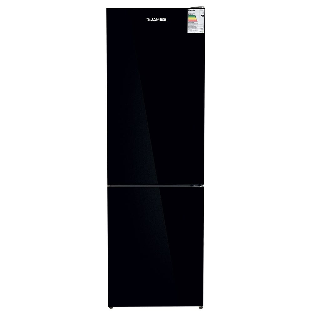 Heladera James RJ 431 BT No Frost Frente de Vidrio Negro 324 L