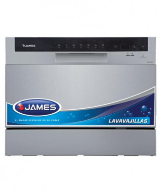 Lavavajillas Compacto James LVCM 6CD Inoxidable 6 Cubiertos