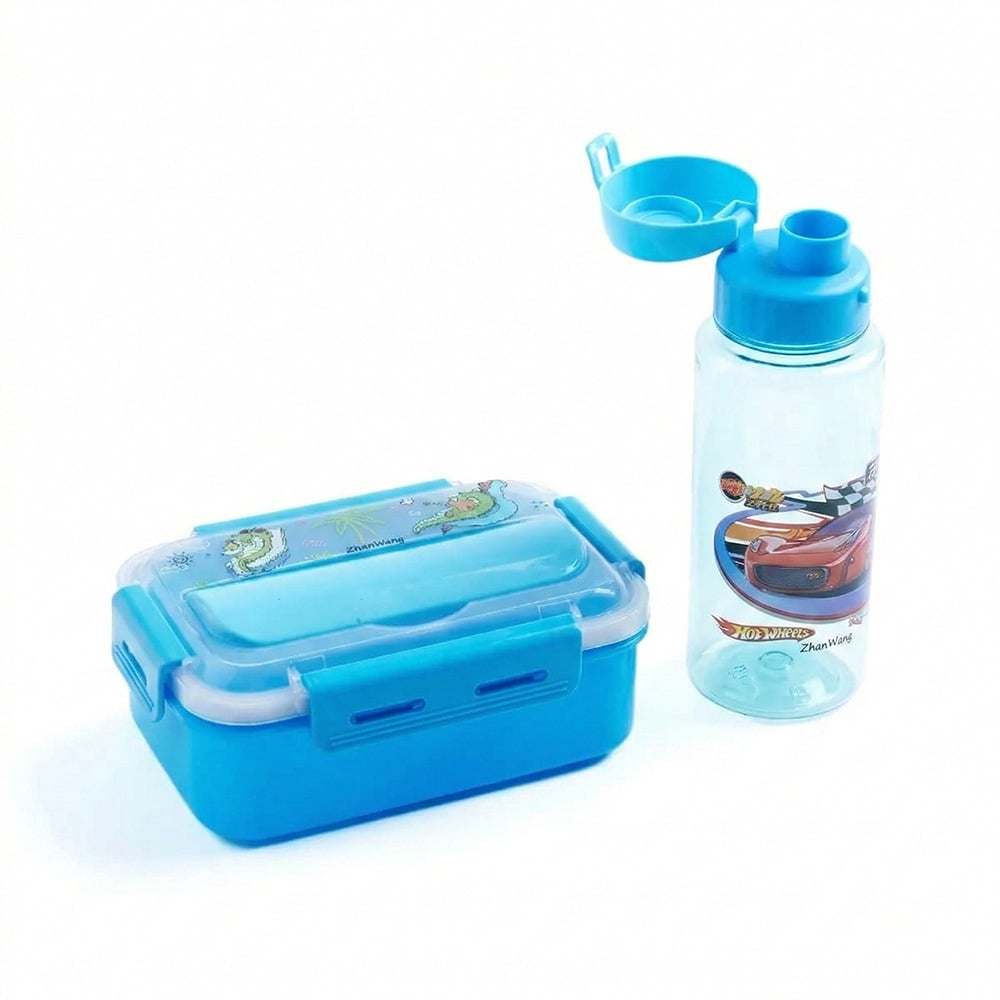 Tupper y Botella Happy Paper Colores Surtidos