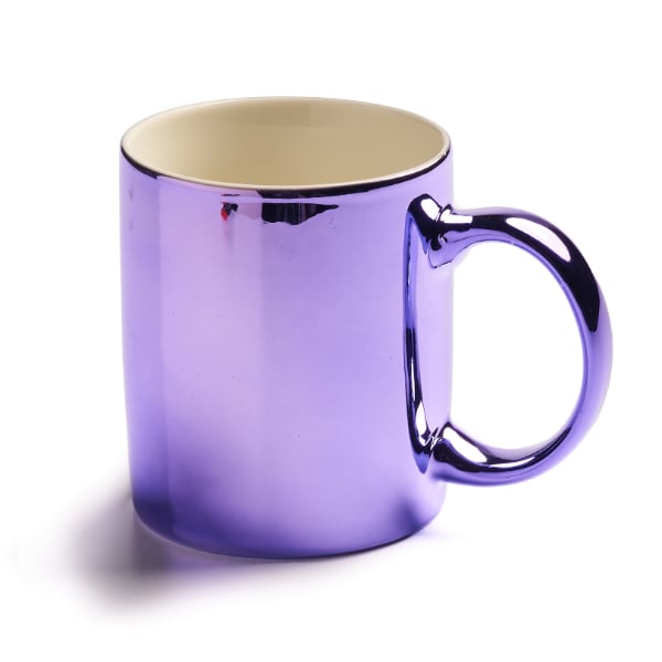 Taza Metalizada Farma Hogar 1 Unidad Colores Surtidos