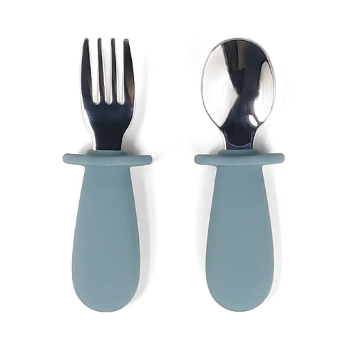 Cubiertos de Acero Storki Celeste