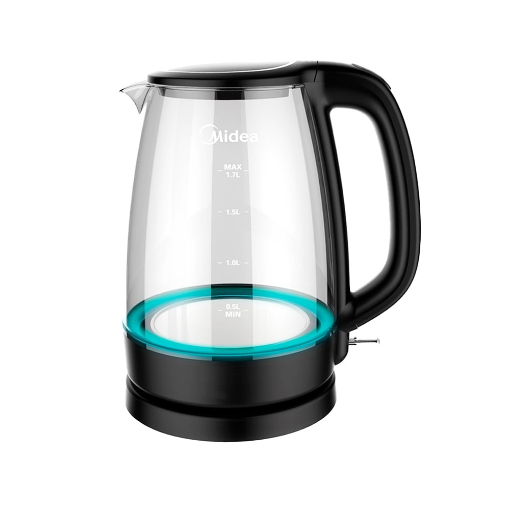 Jarra Eléctrica Midea MK-17G02A2 Vaso de Vidrio 1.7 L