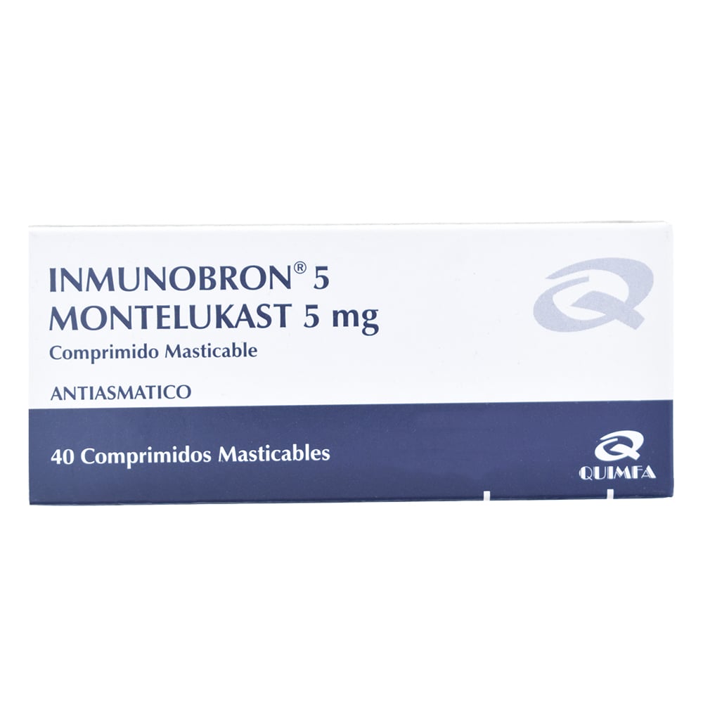 Inmunobron 5 mg 40 Comprimidos Masticables