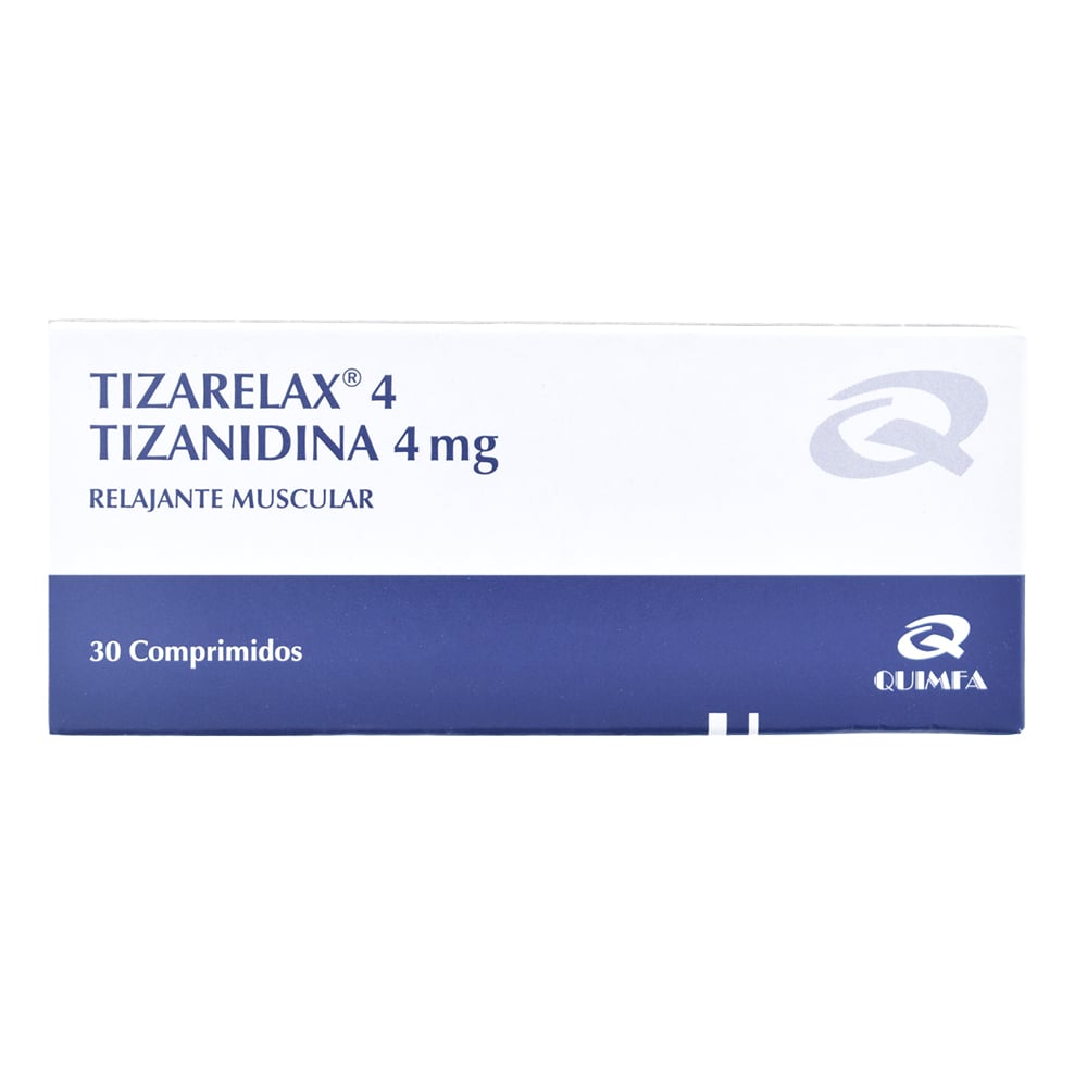 Tizarelax 4 mg 30 Comprimidos