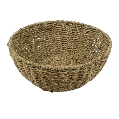 Cesto Redondo de fibra Natura 13 cm