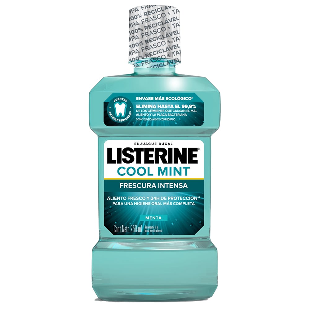 Enjuague Bucal Cool Mint Listerine Reciclado 500 ml