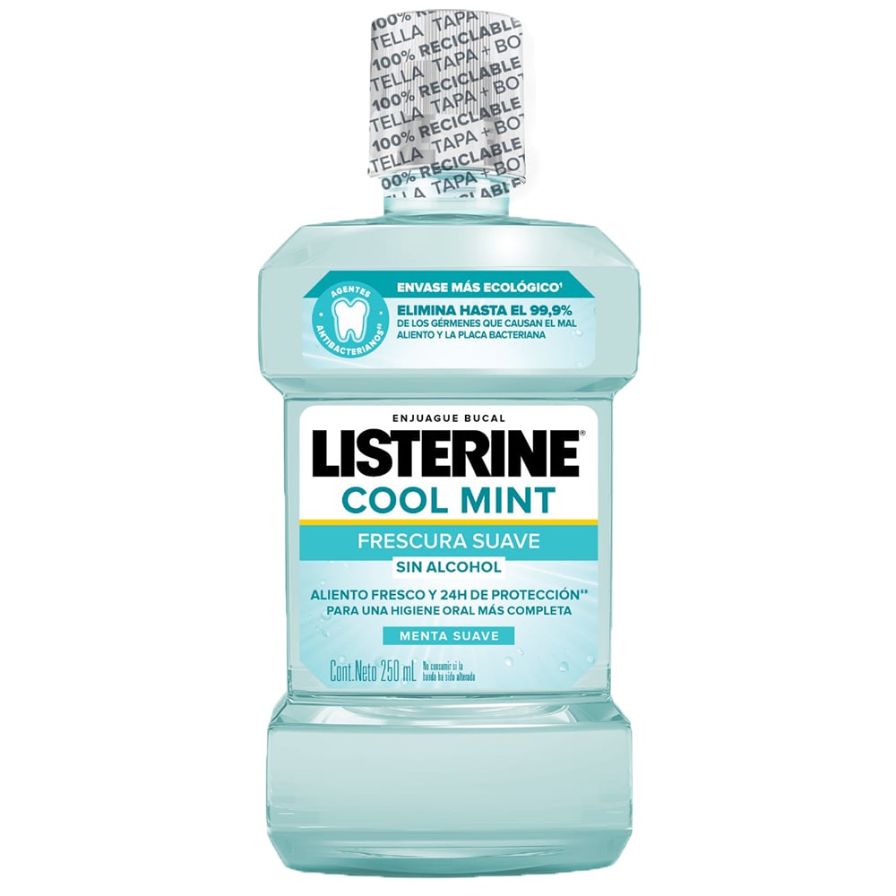 Enjuague Bucal Listerine Cool Mint Zero 250 ml