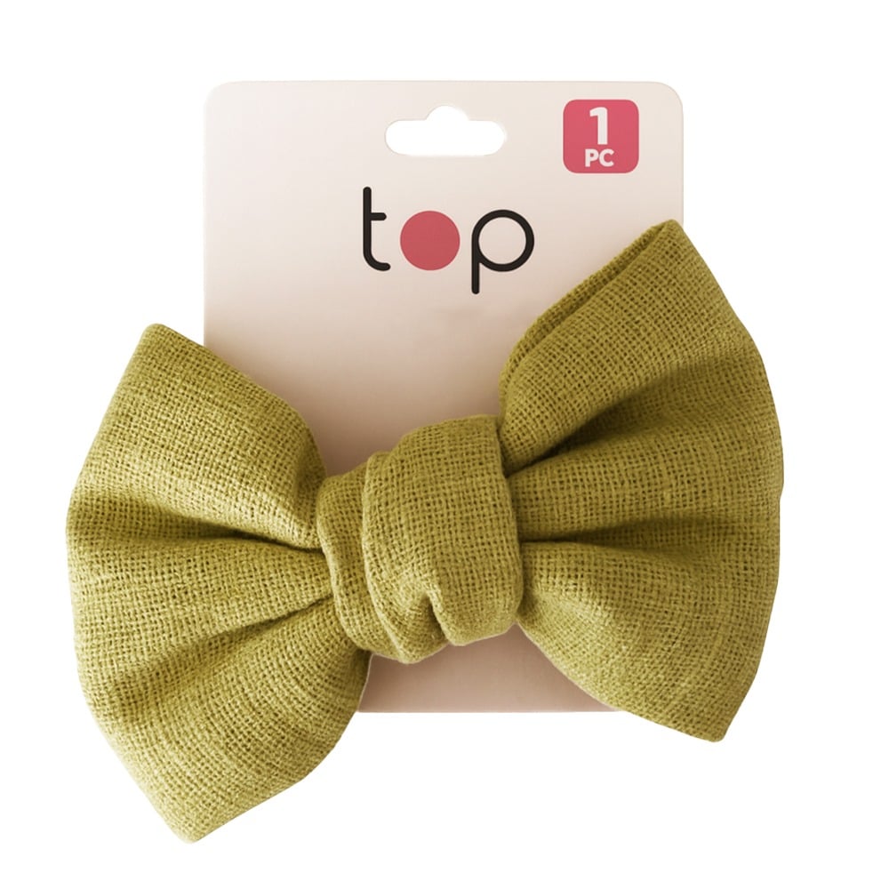 Gomita para el Pelo Top con Moña Azul 1 Unidad