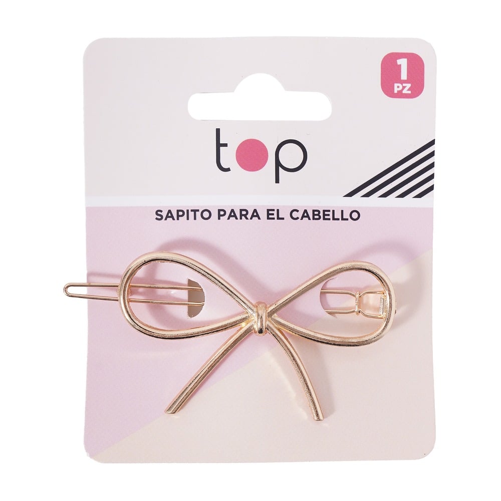 Broche para el Pelo Top Moña Metálica 1 Unidad
