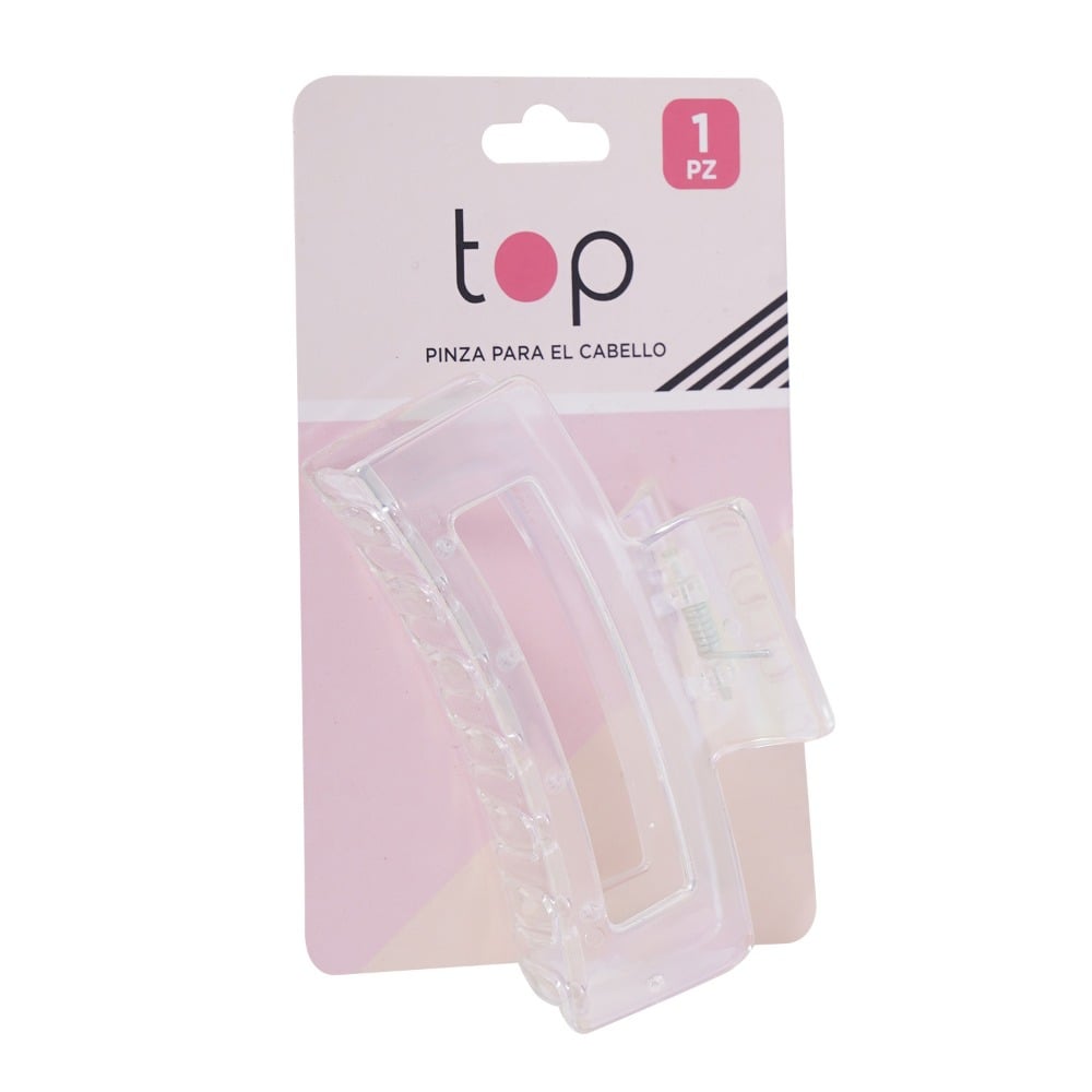 Pinza para el Pelo Top Transparente 1 Unidad