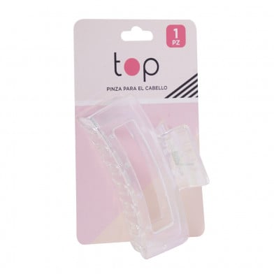 Pinza para el Pelo Top Transparente 1 Unidad