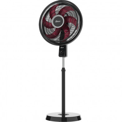 Ventilador Turbo de Pie Oster OS-V881 Super Breeze Rojo