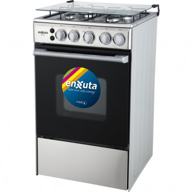 Cocina Enxuta CENX9504I Acero Inoxidable 4 Hornallas