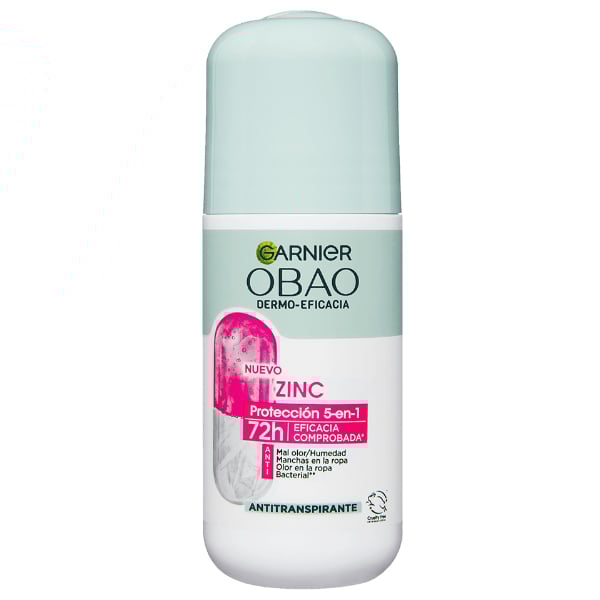Antitranspirante en Roll On Obao Woman Dermo Zinc 65 g