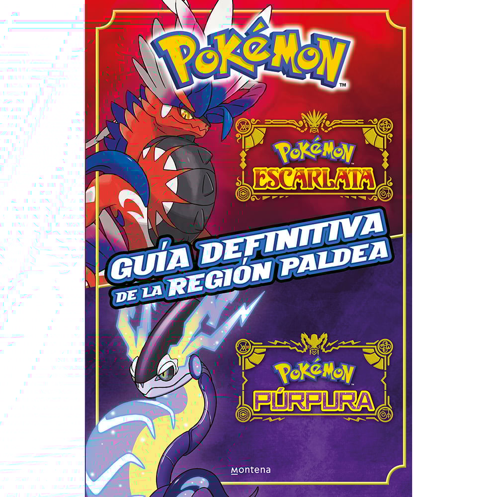 Libro Pokémon guía de la región Paldea