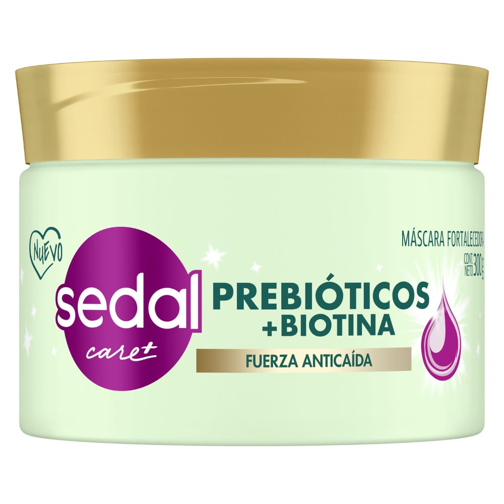 Mascarilla Capilar Sedal Prebióticos + Biotina 300 g