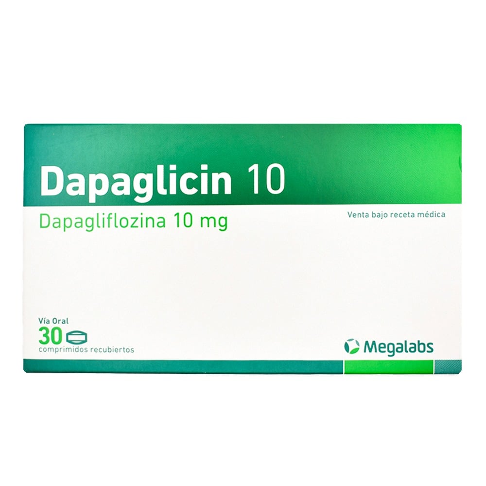 Dapaglicin 10 mg 30 Comprimidos