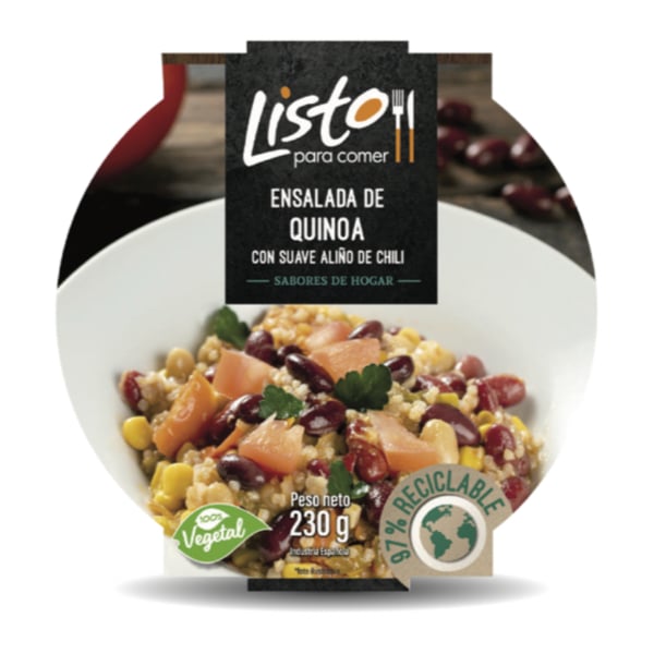 Ensalada de Quinoa Listo Para Comer 230 g