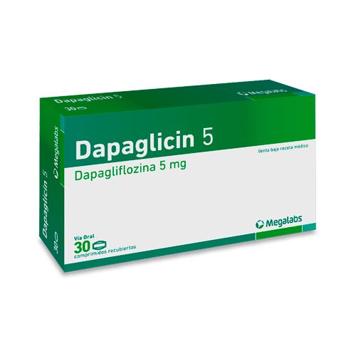 Dapaglicin 5 mg 30 Comprimidos