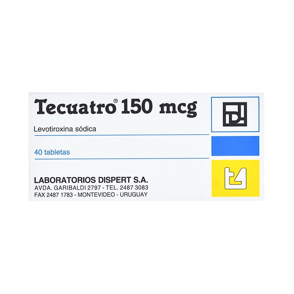 Tecuatro 150 mcg 40 Comprimidos
