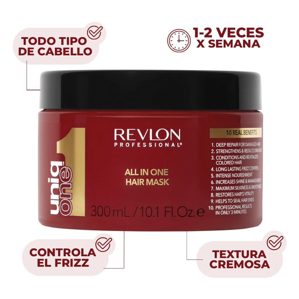 Mascarilla Capilar Revlon All In One 300 ml