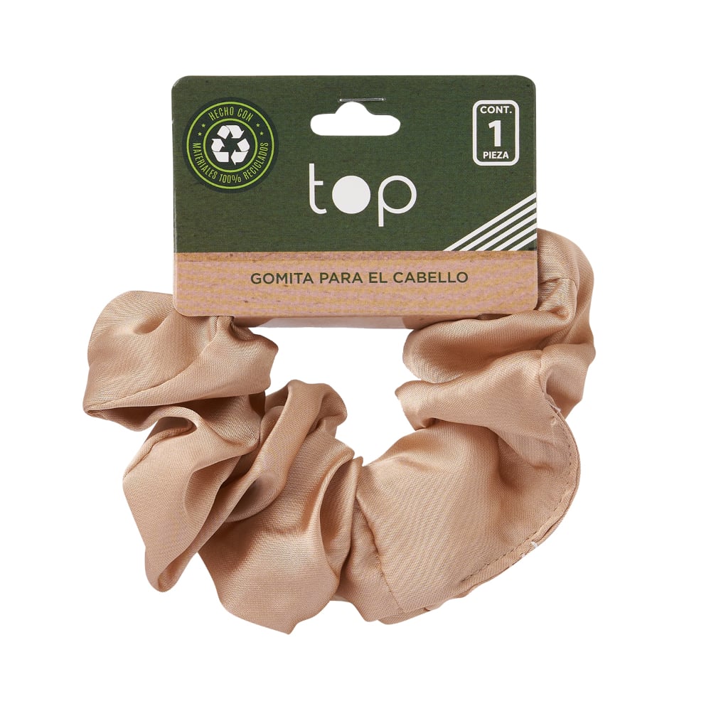 Gomita para el Pelo Top Eco Satinada 1 Unidad Colores Surtidos