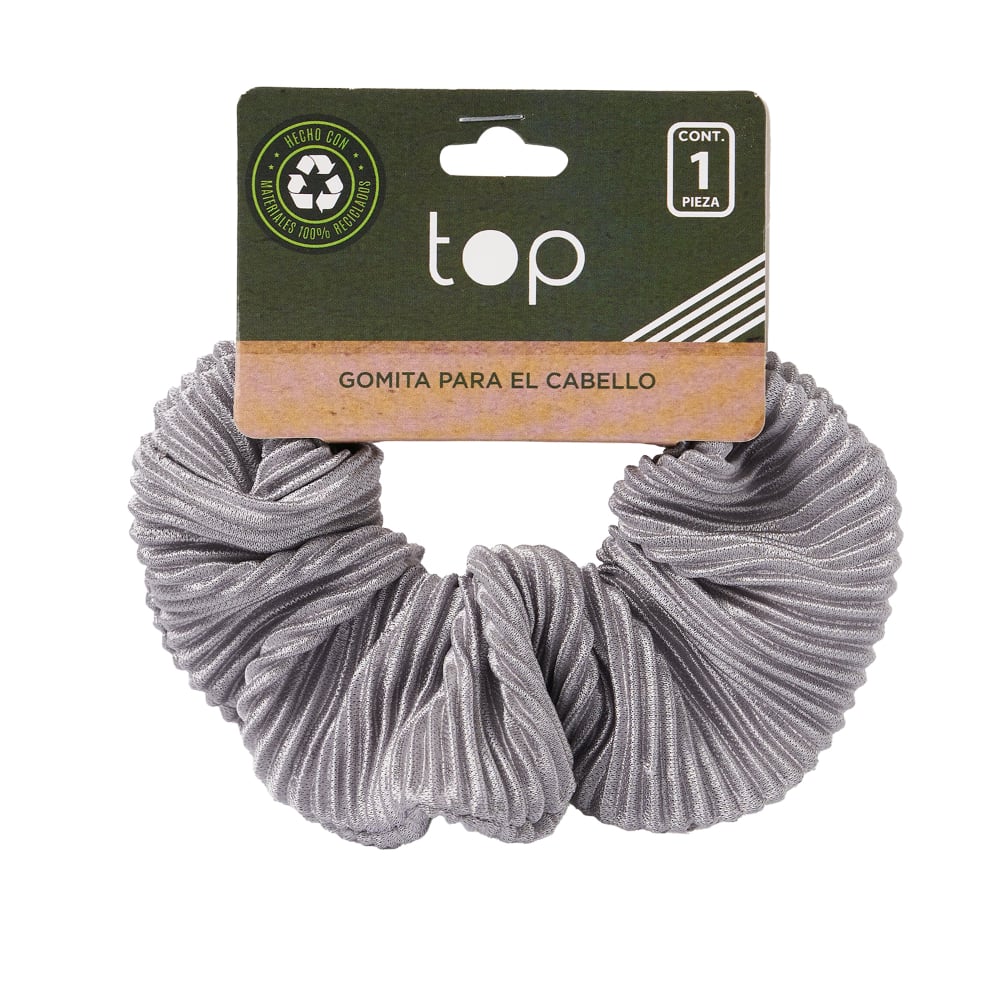 Gomita Scrunchie para el Pelo Top Eco Pana 1 Unidad Colores Surtidos