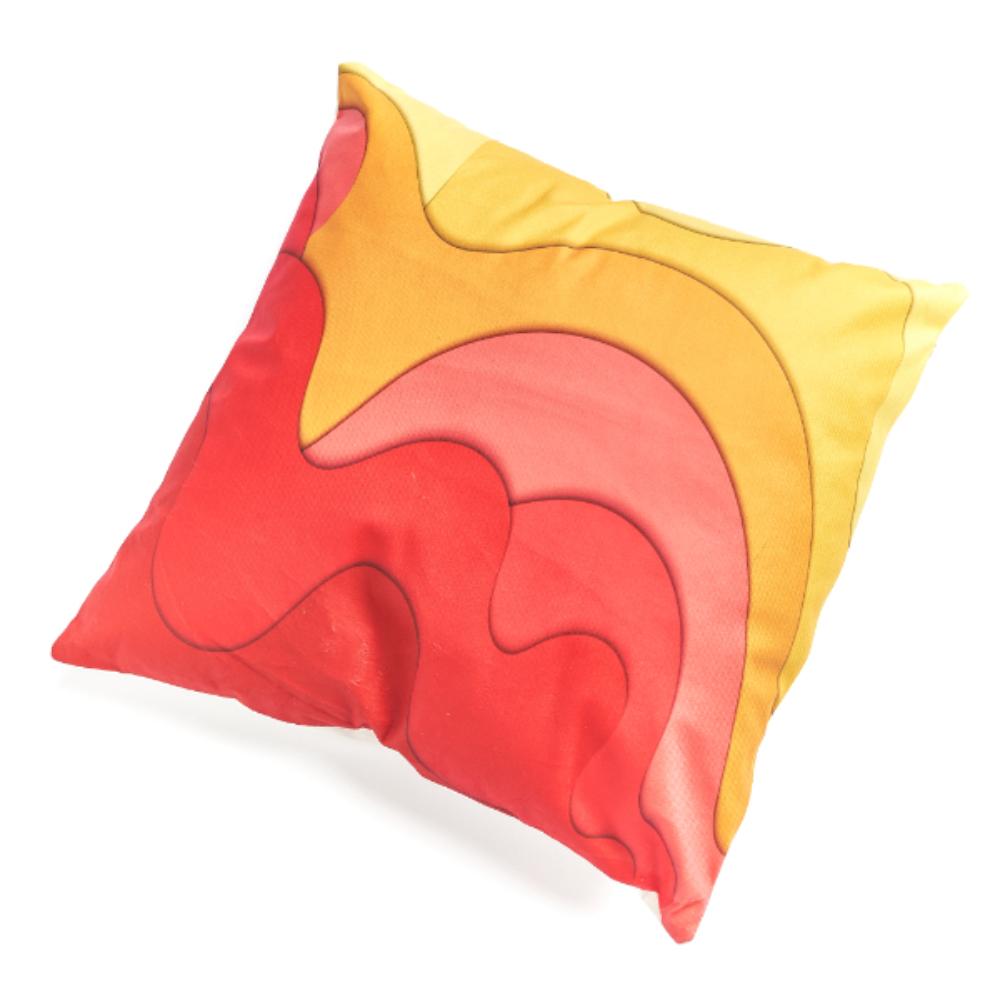 Almohadón Ondas Farma Hogar 45 x 45 cm Colores Surtidos