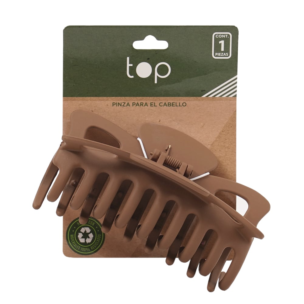 Pinza para el Pelo Top Eco Nude 1 Unidad Colores Surtidos