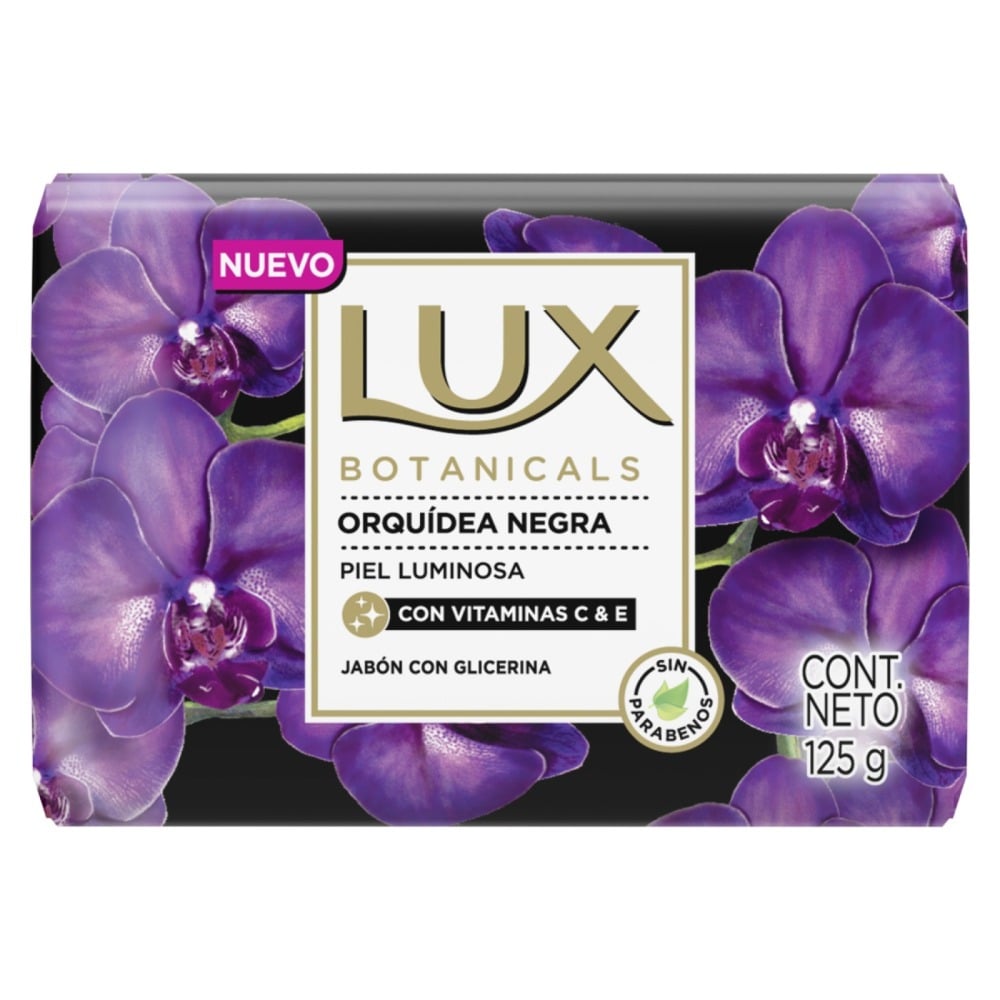 Jabón en Barra Lux Botanicals Orquídea Negra 125 g