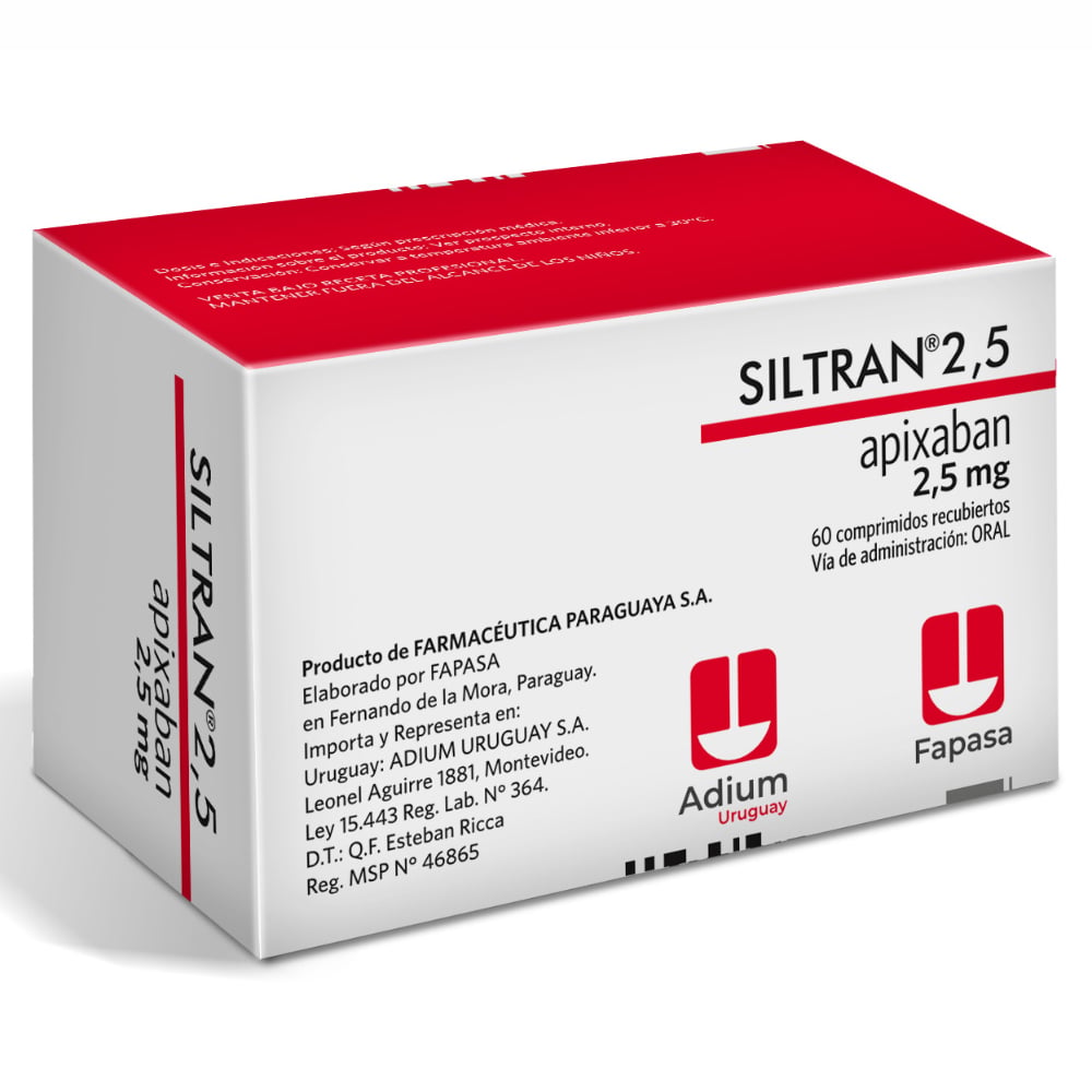Siltran 2.5 mg 60 Comprimidos