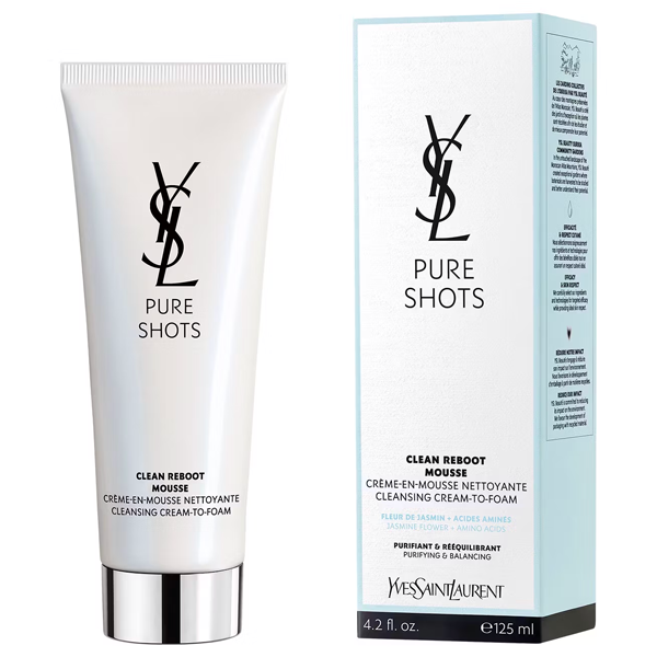 Limpiador Mousse Yves Saint Laurent Pure Shots Limpiador 125 ml
