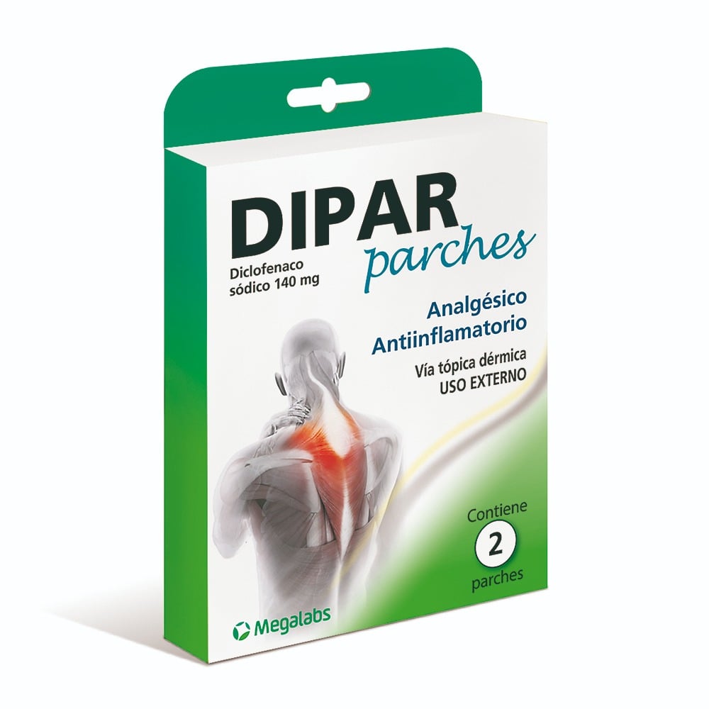 Dipar 140 mg 2 Parches