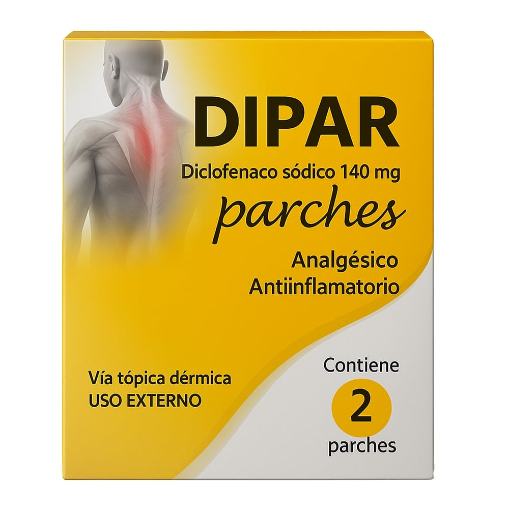 Dipar 140 mg 2 Parches
