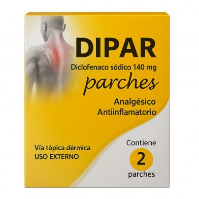 Dipar 140 mg 2 Parches