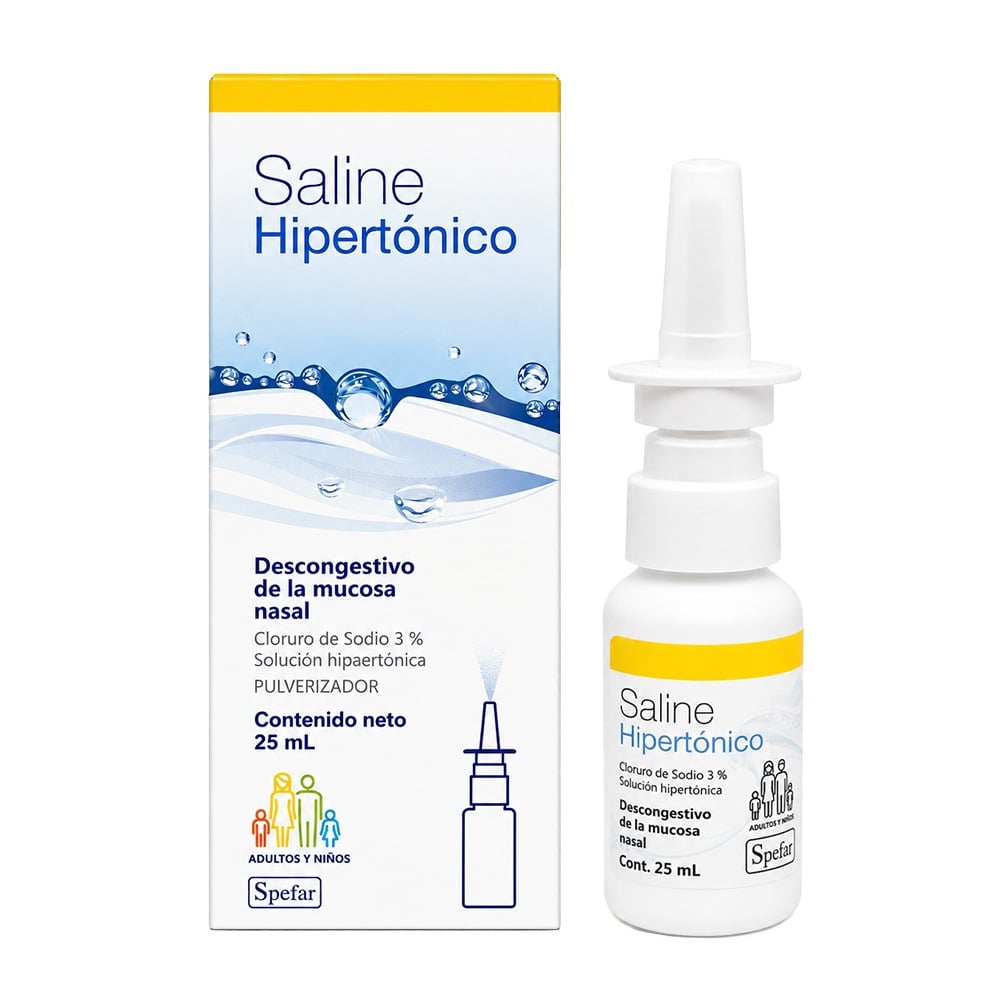 Saline Hipertónico Solución Nasal 25 ml