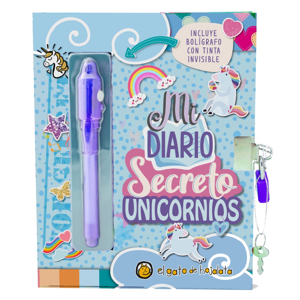 Libro Mi Diario Secreto Unicornios