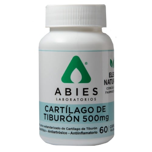 Cartílago de Tiburón 500 mg Abies 60 Cápsulas