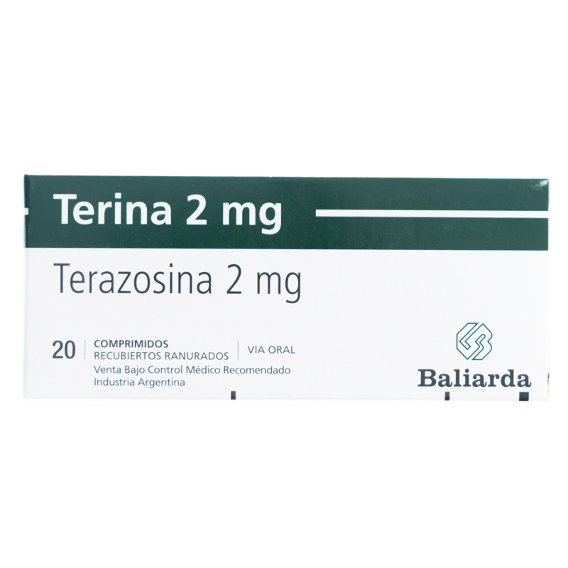 Terina 2 mg 20 Comprimidos