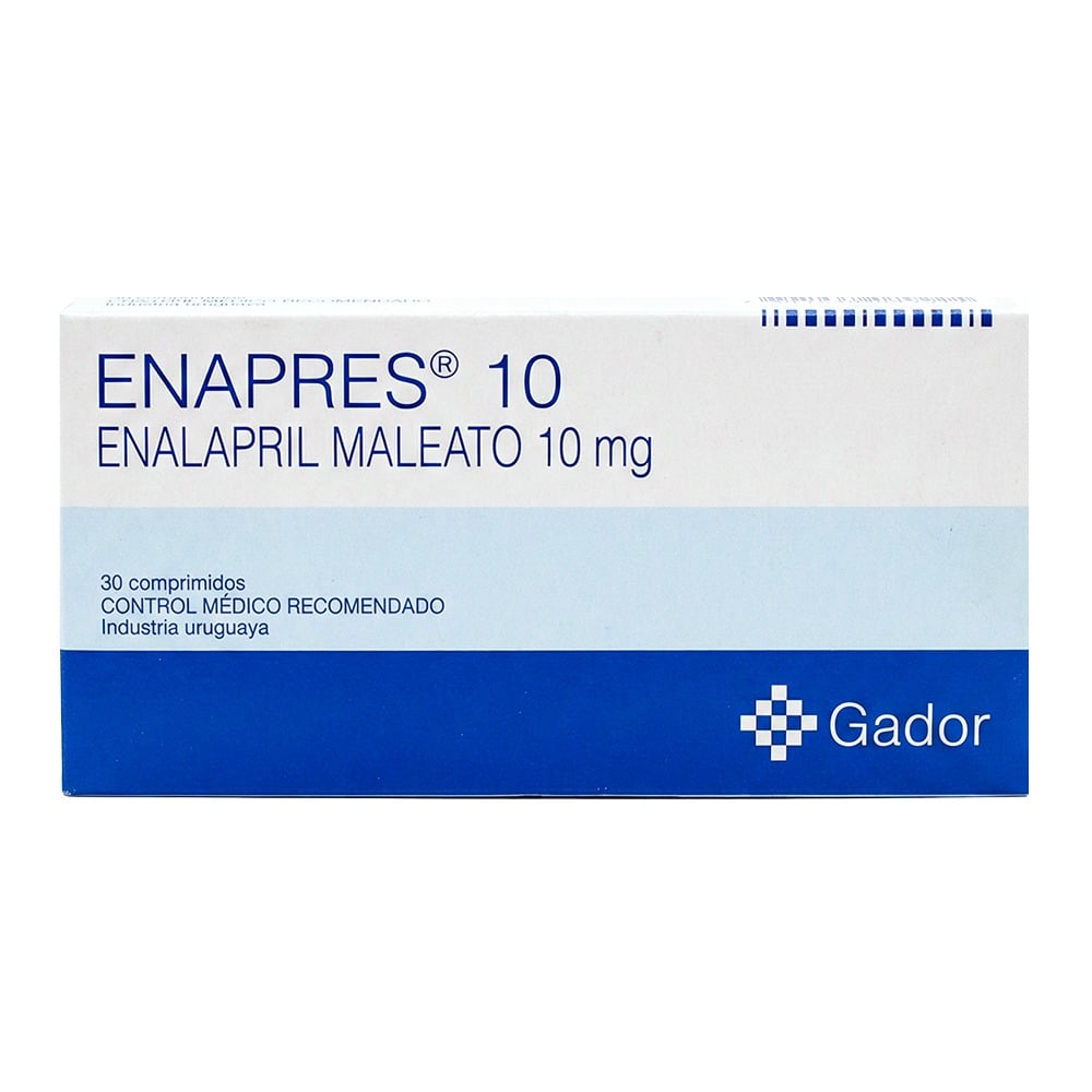 Enapres 10 mg 30 Comprimidos