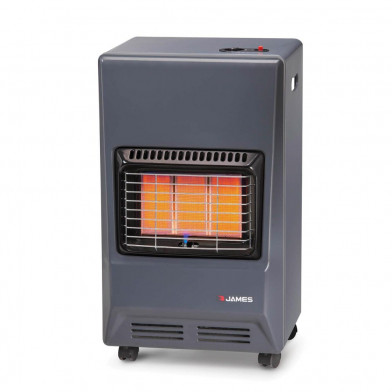 Estufa a Gas James F-100 Portátil con Válvula de Seguridad
