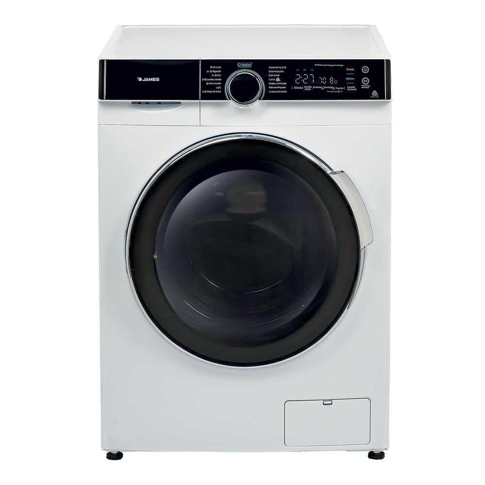 Lavasecarropas Inverter James LSE 1016 G3 Carga Frontal 10.5 kg Blanco