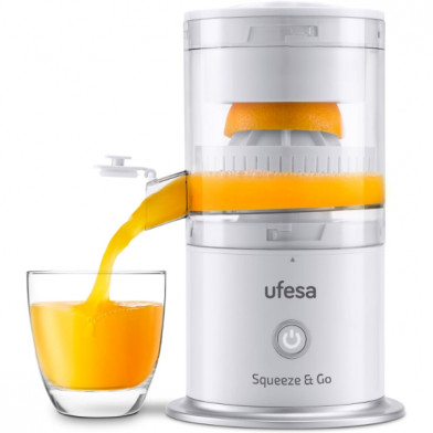 Exprimidor de Cítricos Ufesa SQUEEZE & GO Recargable Inalámbrico