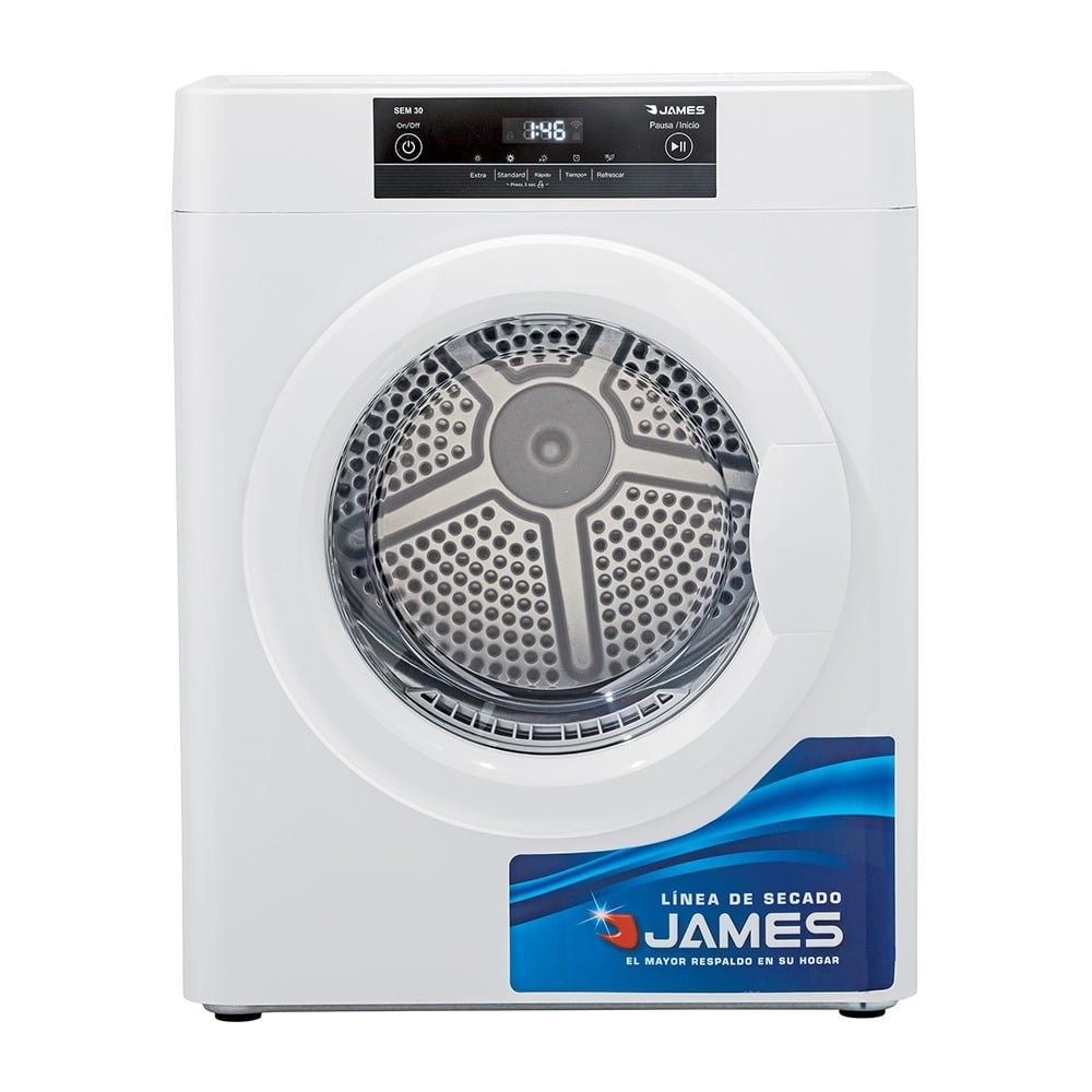 Secarropas James SEM 30 por Calor 3 kg Blanco
