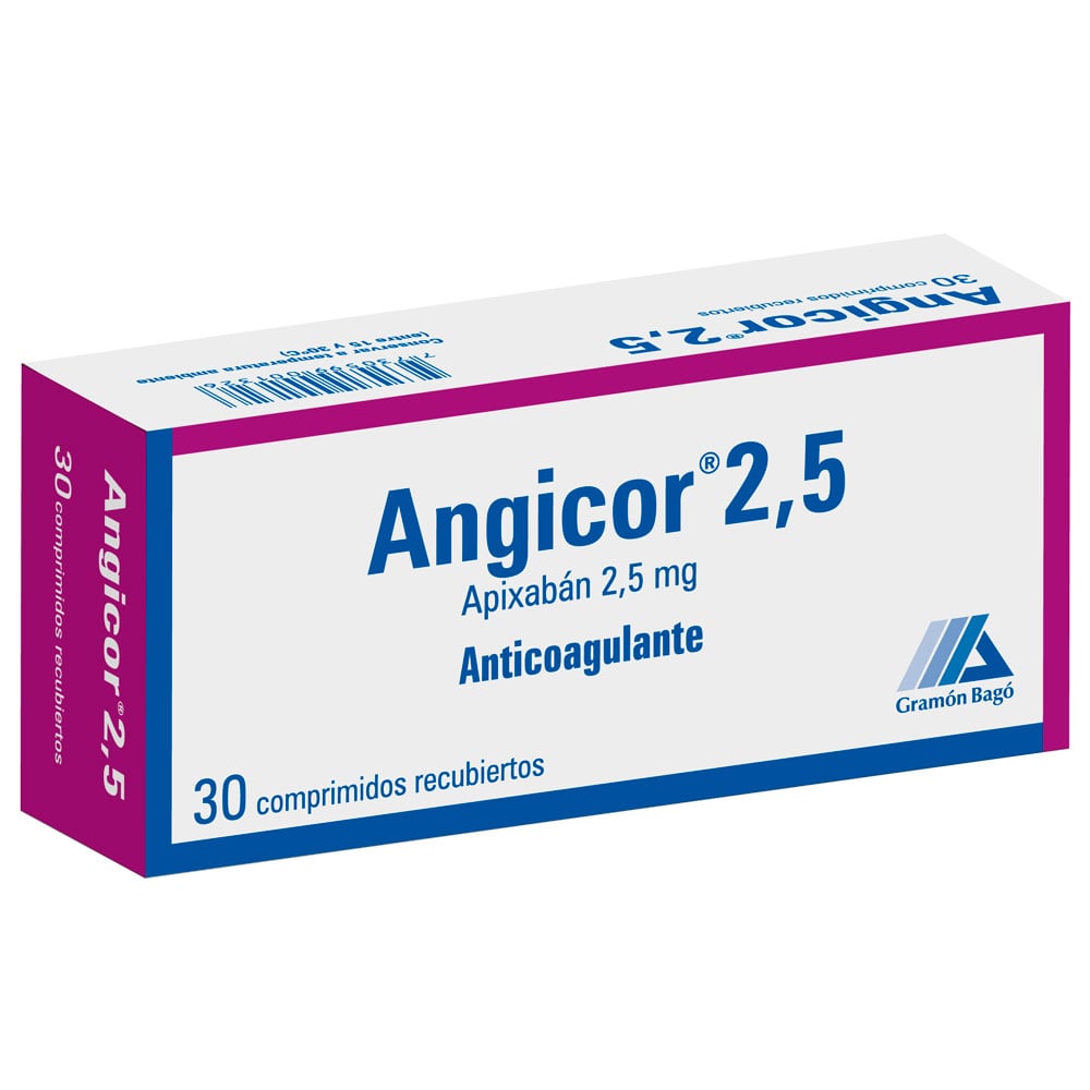 Angicor 2.5 mg 30 Comprimidos