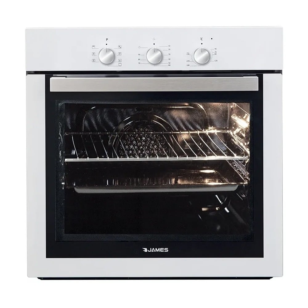 Horno Eléctrico de Empotrar James HEE 56 L Blanco