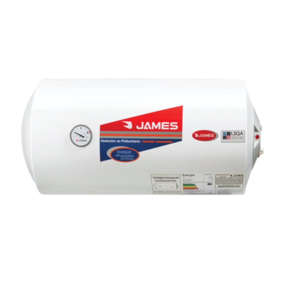 Calefón Eléctrico James Inox Horizontal 60 L