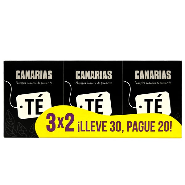 Té Negro Canarias 30 Saquitos