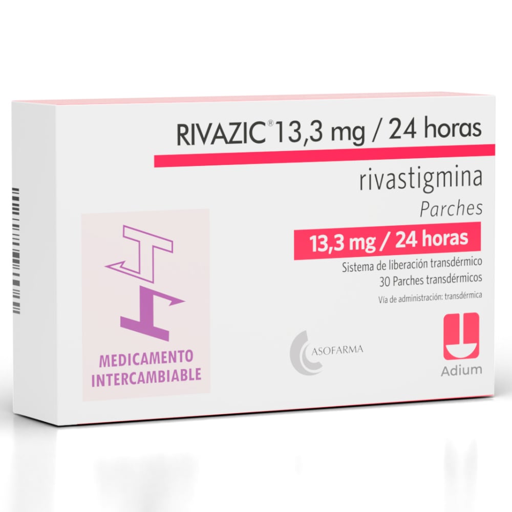 Rivazic 13.3 mg 30 Parches Transdérmicos